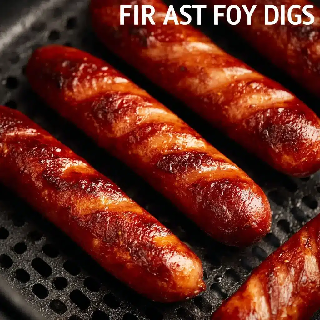 Easy Air Fryer Hot Dogs: Quick and Delicious Recipe 9 Easy Air Fryer Hot Dogs