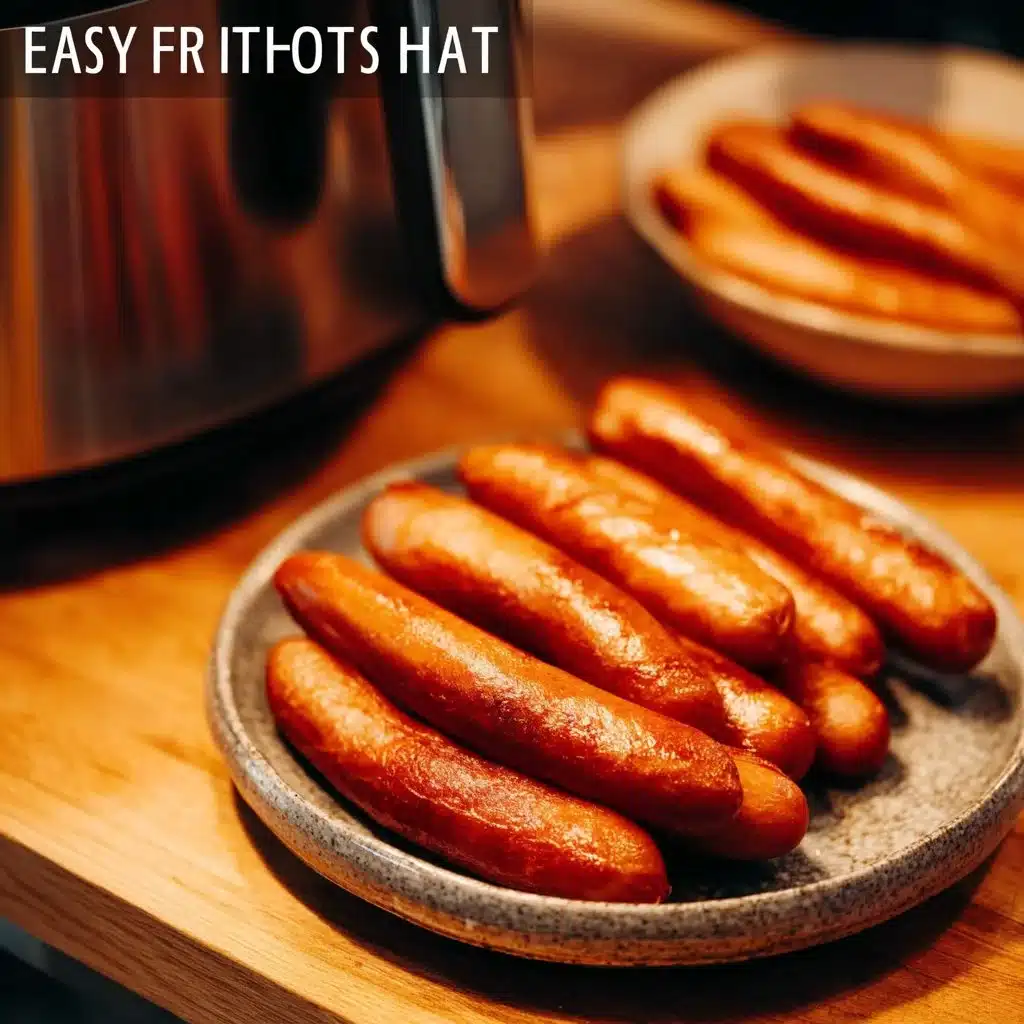 Easy Air Fryer Hot Dogs: Quick and Delicious Recipe 10 Easy Air Fryer Hot Dogs