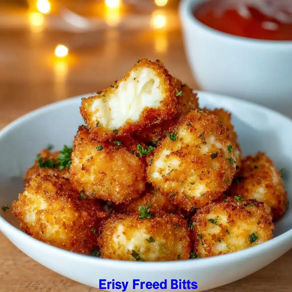 Easy Fried String Cheese Bites
