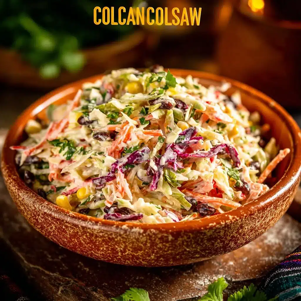 Easy Mexican Coleslaw