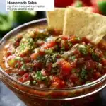 Homemade Salsa for Canning