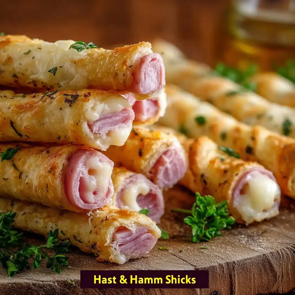 Ham and Cheese Sticks
