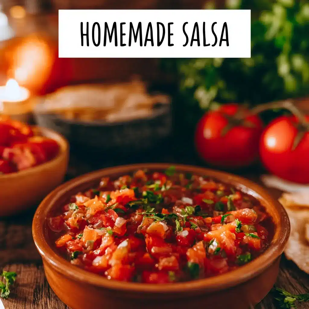 Homemade Salsa 7 Homemade Salsa