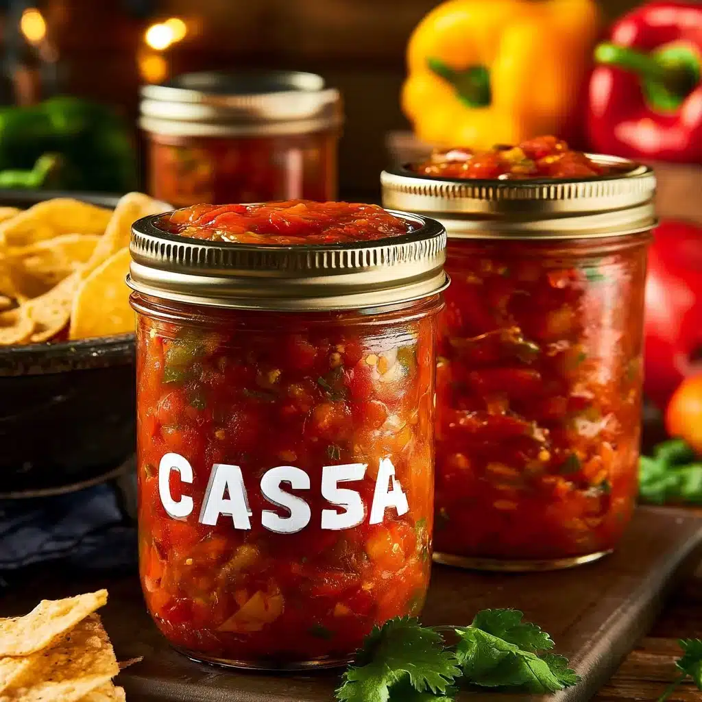 Homemade Salsa for Canning