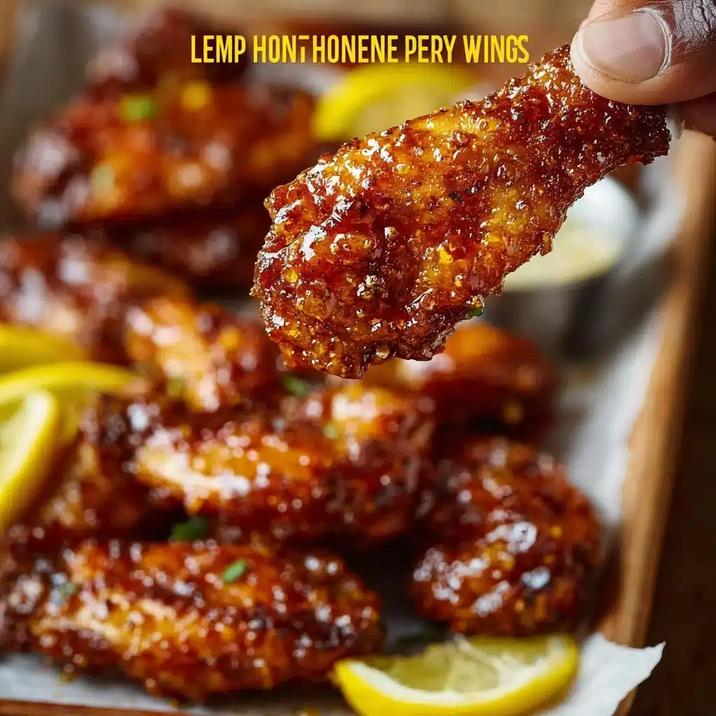 Honey Lemon Pepper Wings: Delicious and Easy Recipe 9 Honey Lemon Pepper Wings