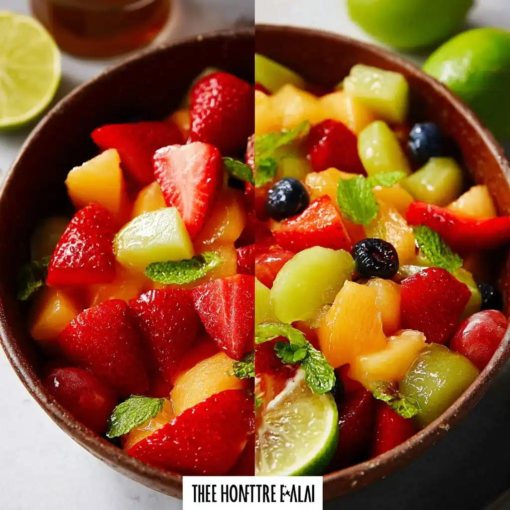 Honey Lime Fruit Salad