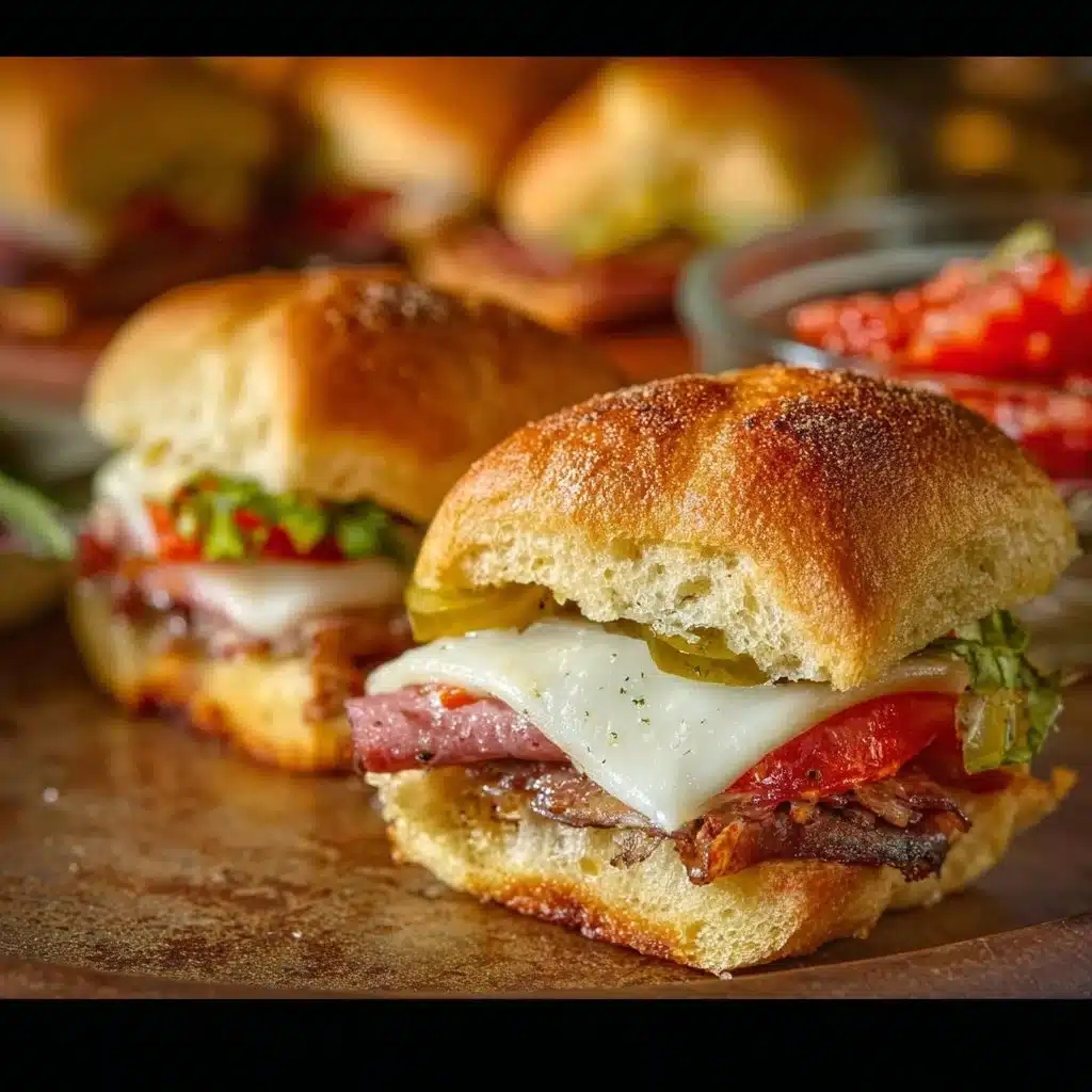 Hot Italian Sub Sliders