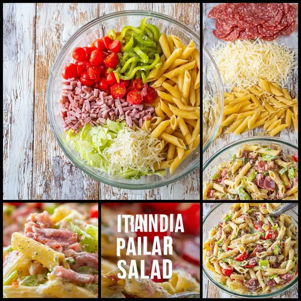 Italian Grinder Pasta Salad