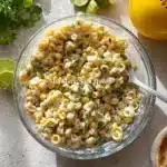 Tasty Elote Pasta Salad with Greek Yogurt Recipe