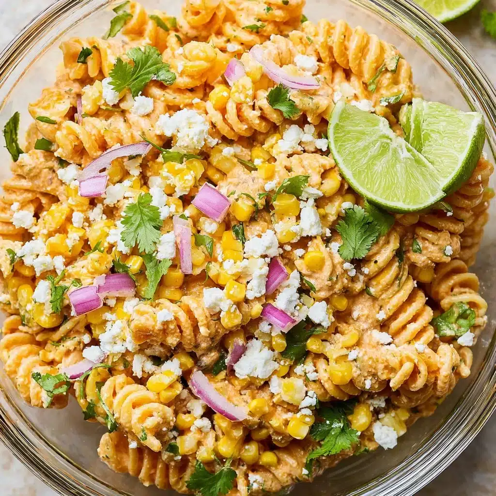 Mexican Street Corn Pasta Salad Recipe