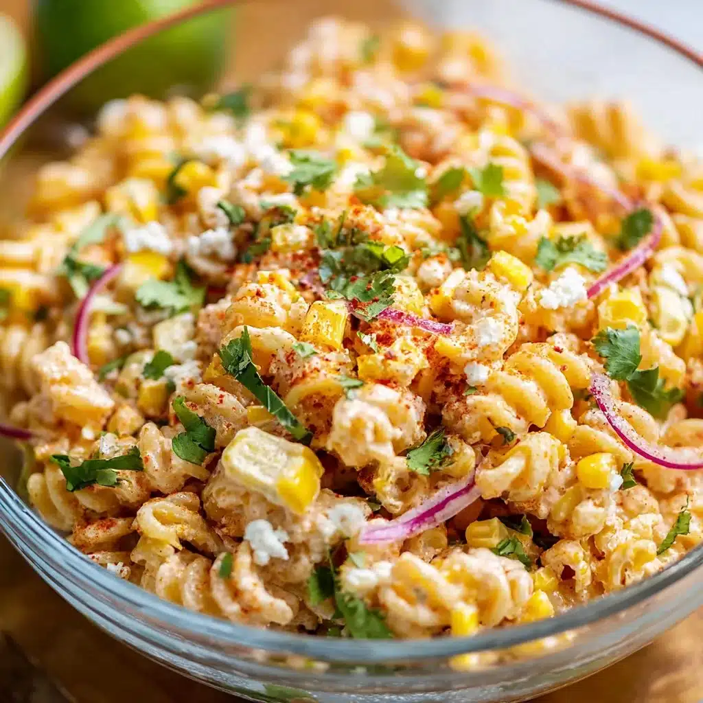 Mexican Street Corn Pasta Salad Recipe