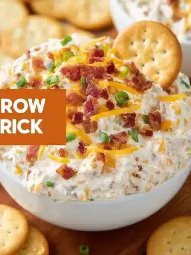 Delicious Million Dollar Crack Dip served in a bowl, perfect for appetizers.