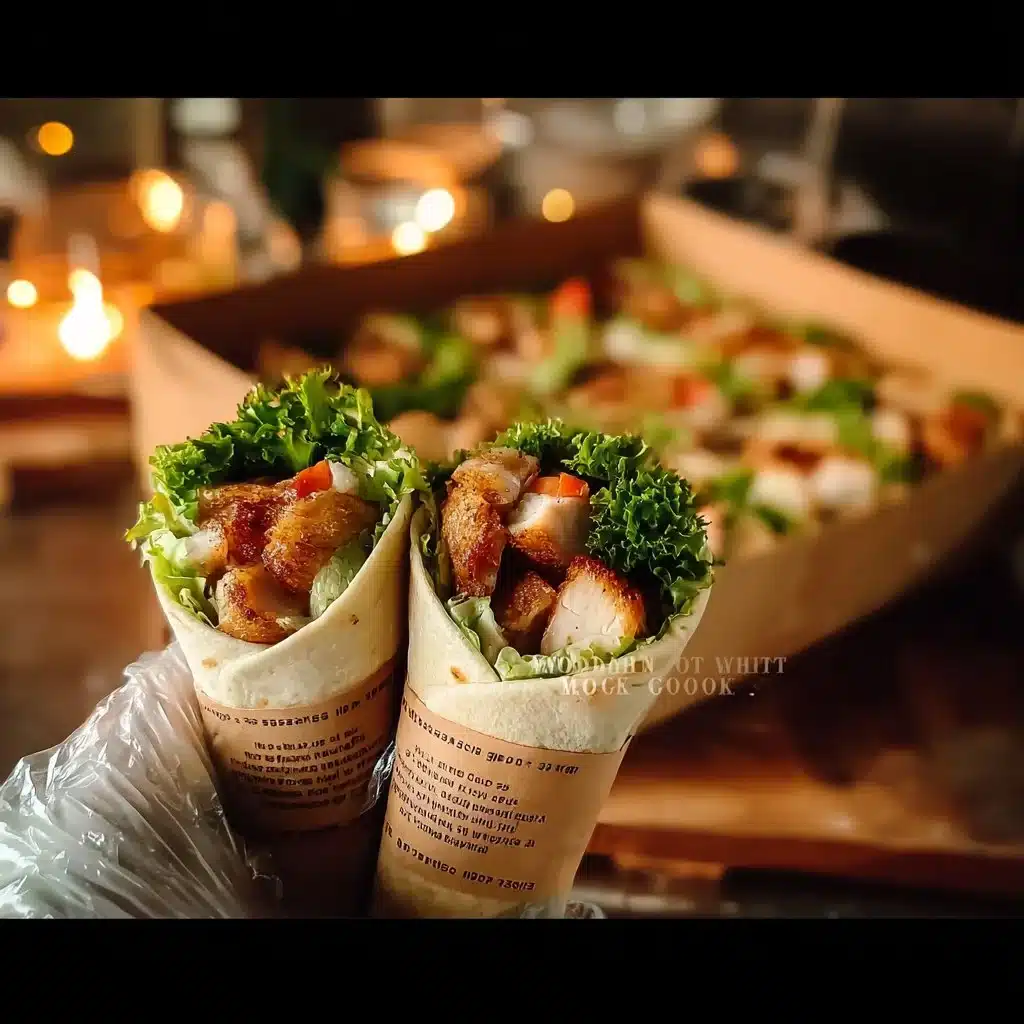 Mini Chicken Wraps