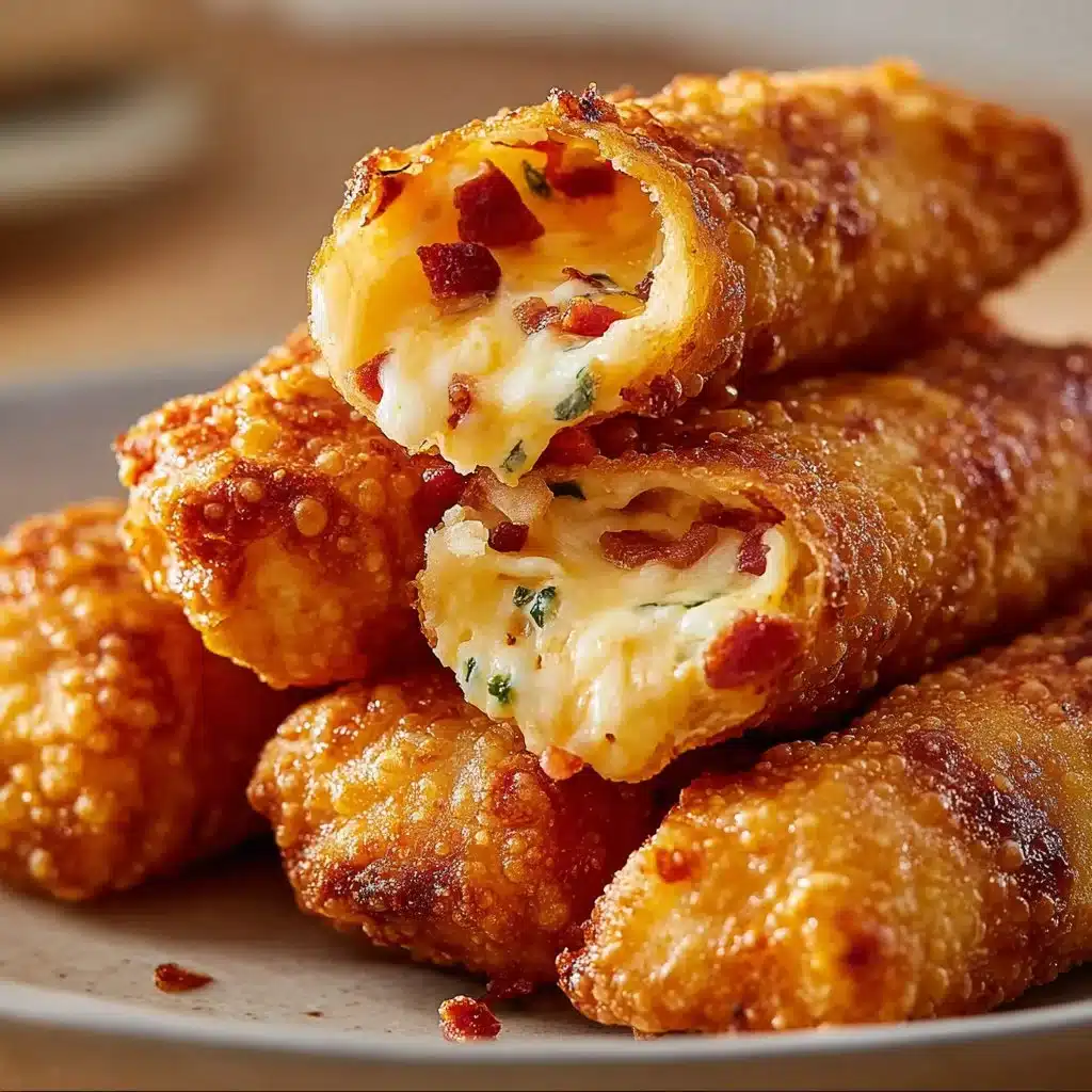 Mini Jalapeño Popper Egg Rolls