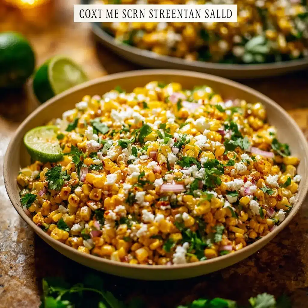 Mouthwatering Mexican Street Corn Salad