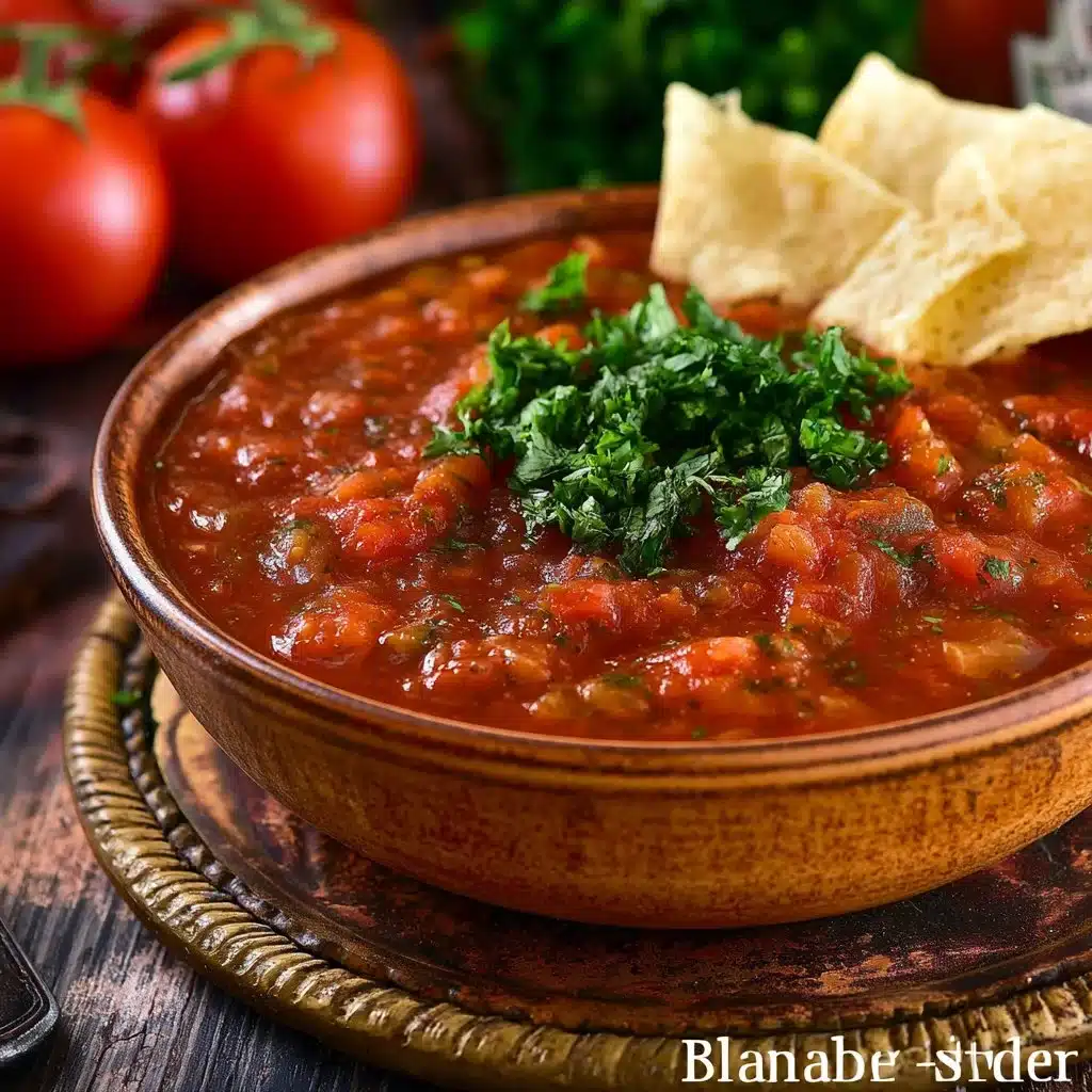 Restaurant Style Blender Salsa