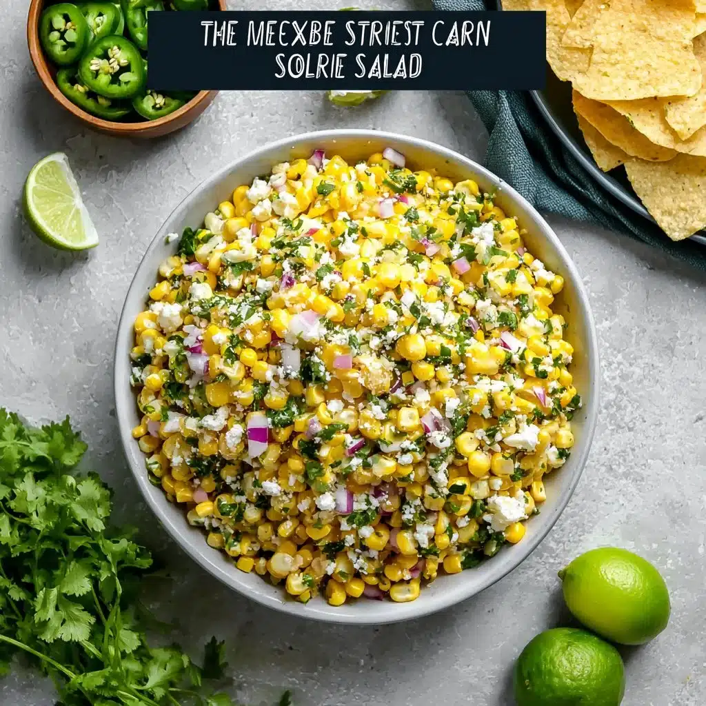 Spicy Mexican Street Corn Salad