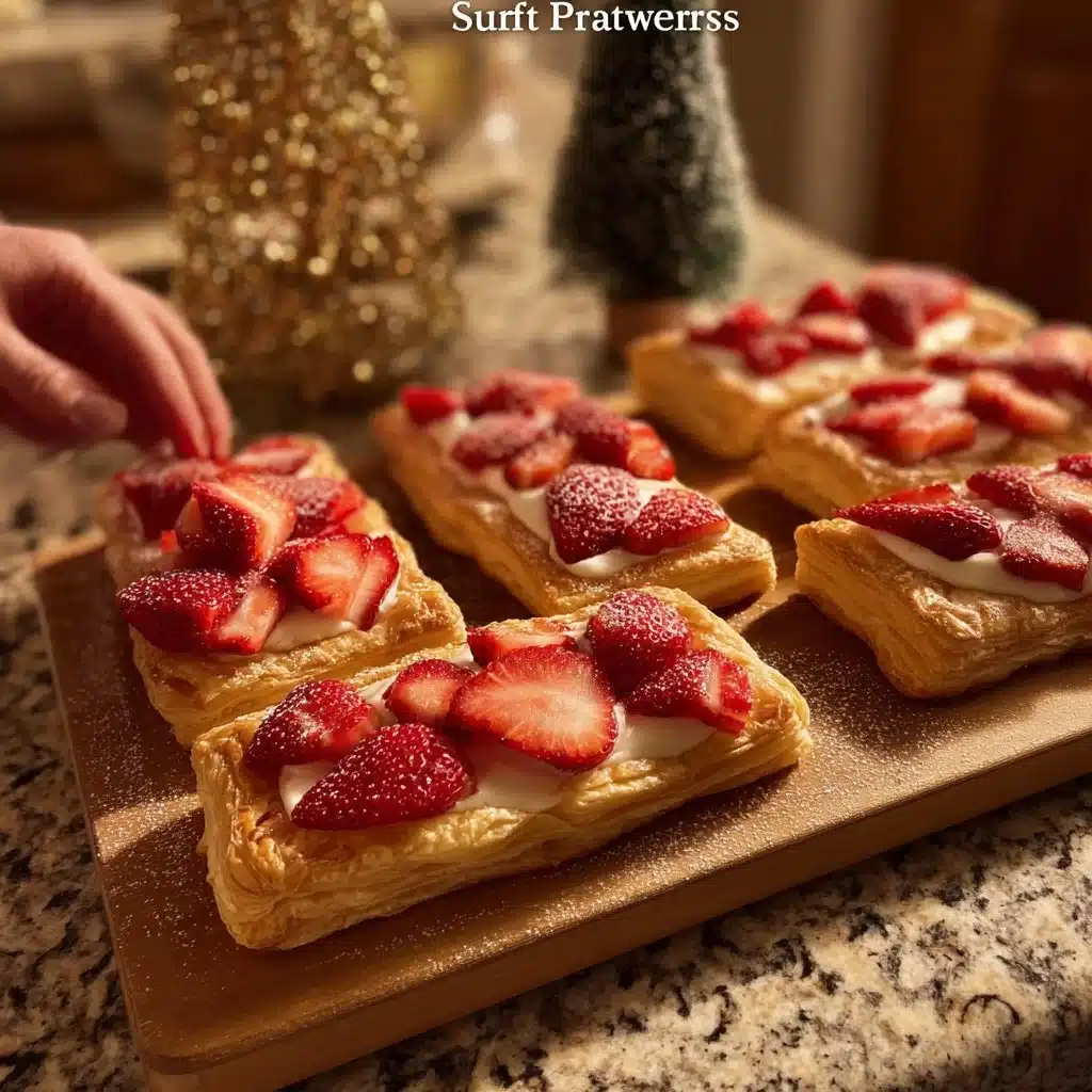 Strawberry Puff Pastries