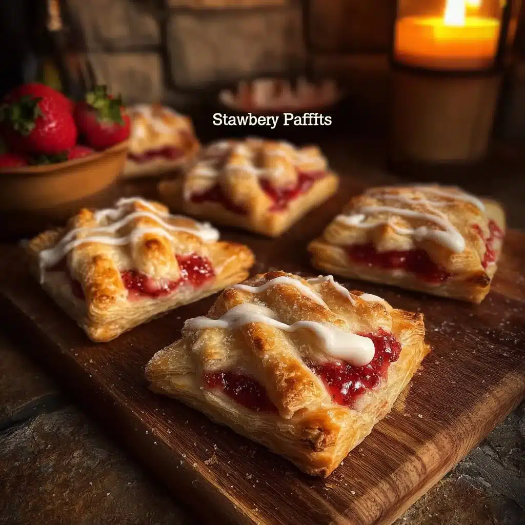 Strawberry Puff Pastries